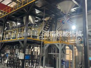 貴（guì）州某負極材料企業氣力輸送自動化生產線案例